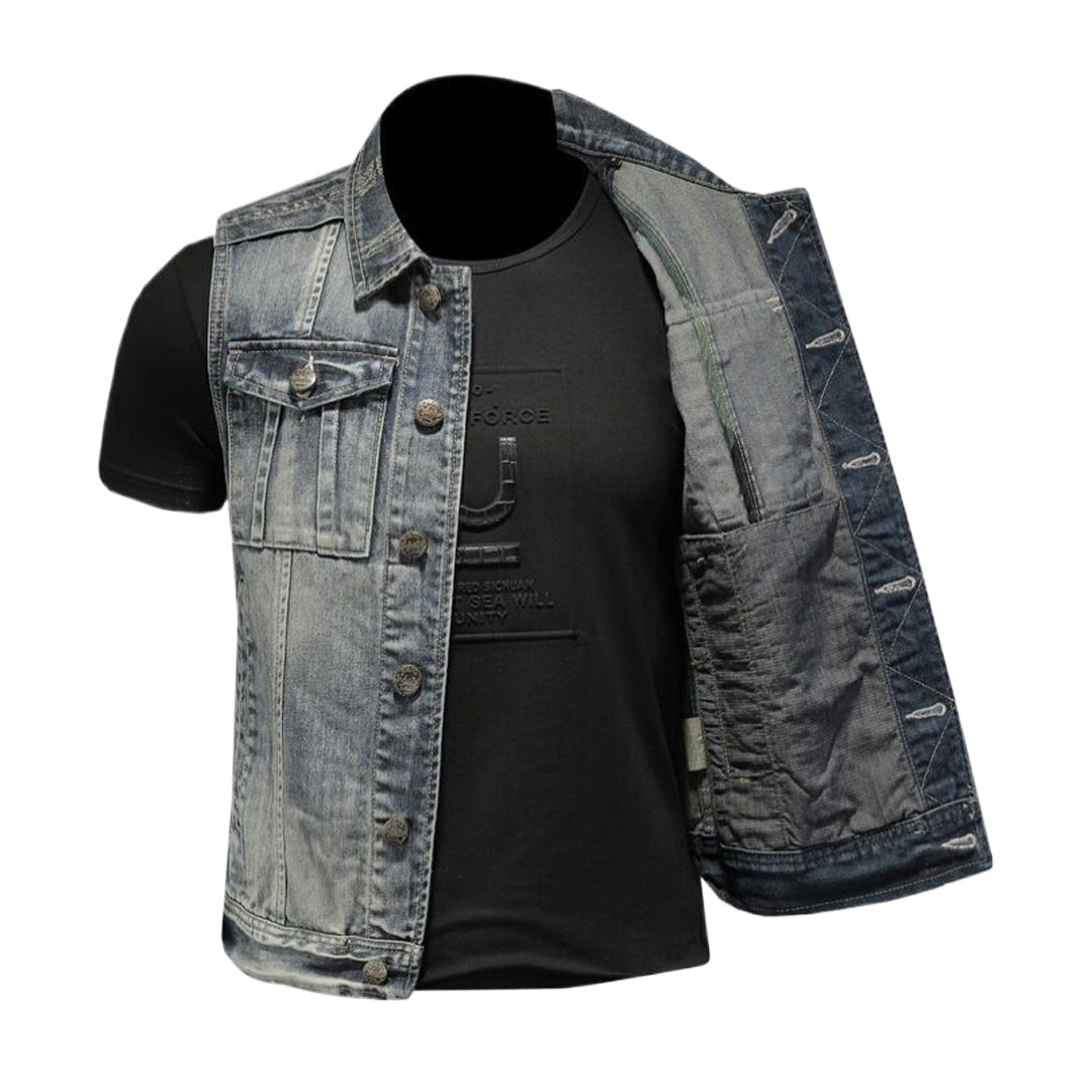 New-DSQ2 2024ss Denim vest