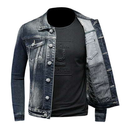 New-DSQ2 Black Denim Jacket