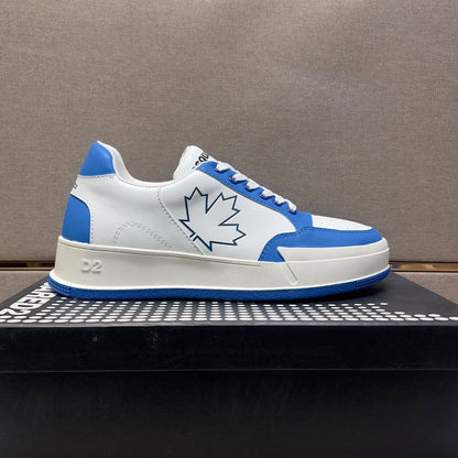 NEW-DSQ2 Leather sneakers