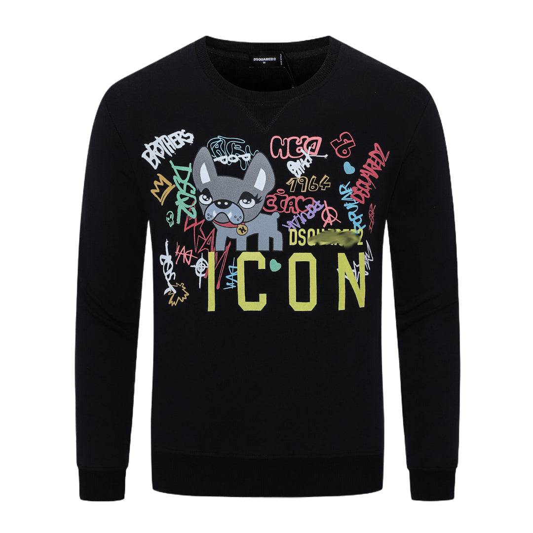 New-DSQ2 2024ss Printing Sweatshirt