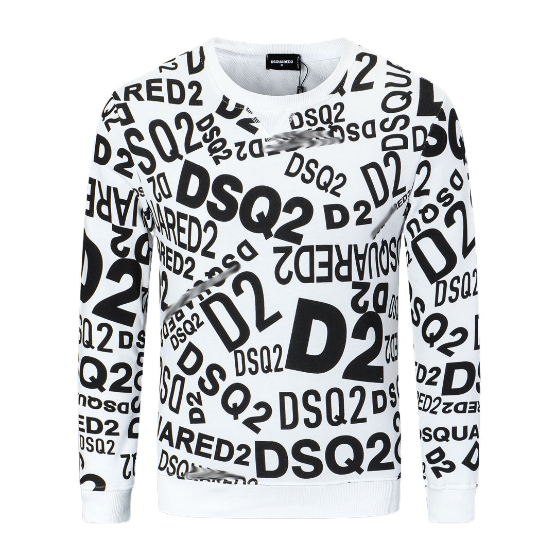New-DSQ2 2024ss printing sweatshirt
