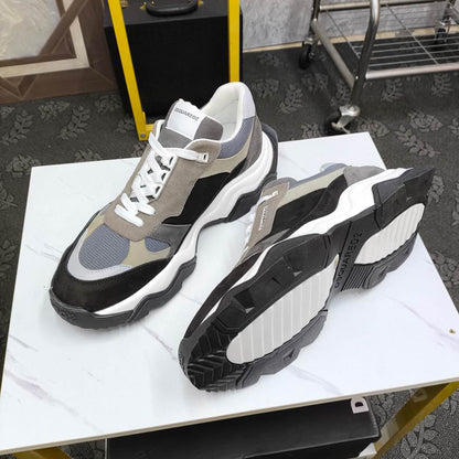 NEW-DSQ2 Leather sneakers