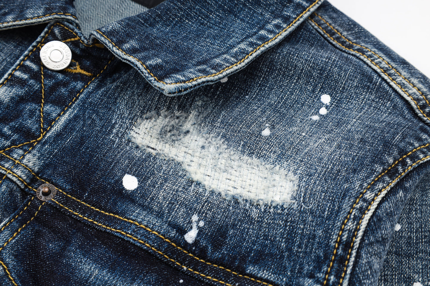 New-DSQ2 2025ss Man Denim Jacket