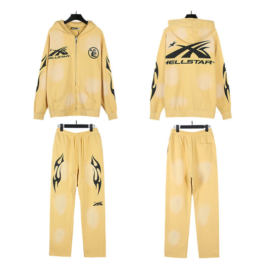 Hellstar Studios New Hoodie and Pants Set