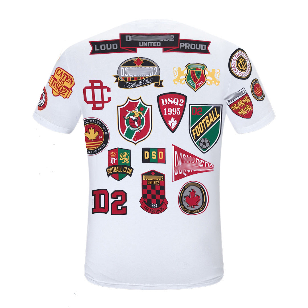 New-D2 Print 2024ss T-shirt