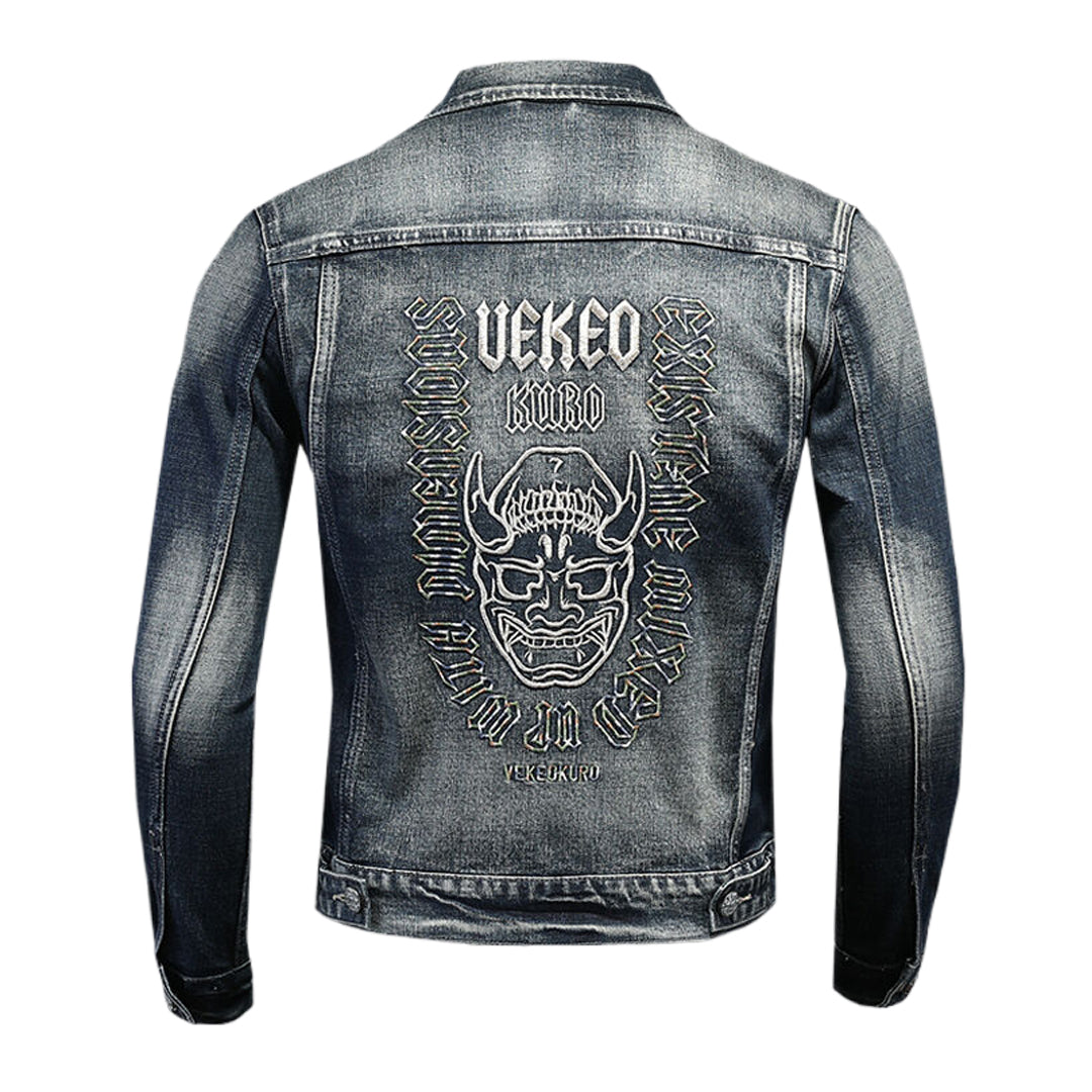 New-DSQ2 Black Denim Jacket