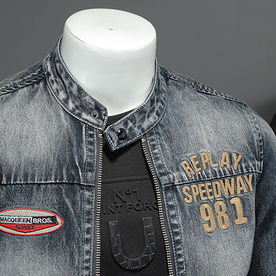 New-DSQ2 2024ss Blue Denim Jacket
