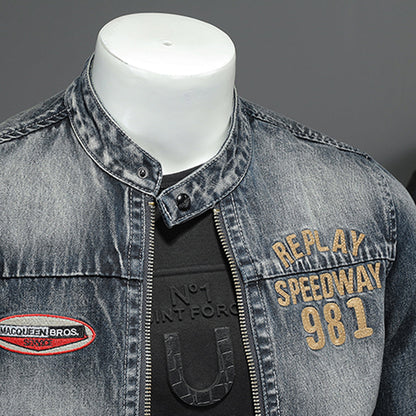 New-DSQ2 2024ss Blue Denim Jacket