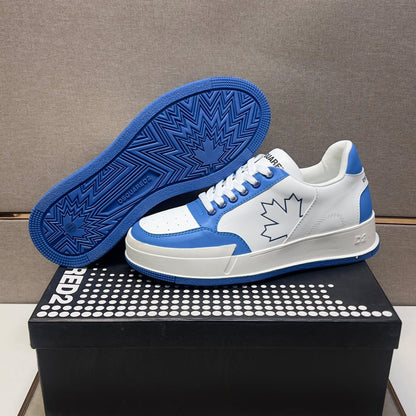 NEW-DSQ2 Leather sneakers