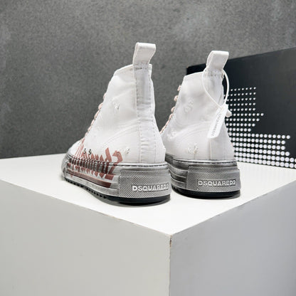 NEW-DSQ2 2025ss Canvas shoes