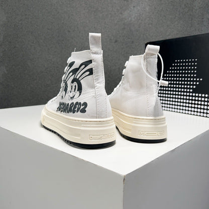 NEW-DSQ2 2025ss Canvas shoes