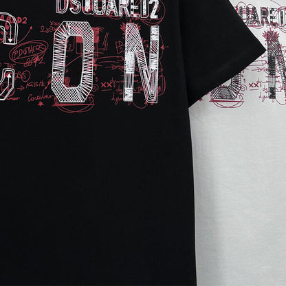 New-D2 Embroidery 2025ss T-shirt