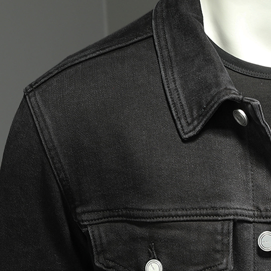 New-DSQ2 2024ss Black Denim Jacket