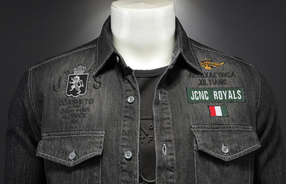 New-DSQ2 Black 2024ss Denim Jacket