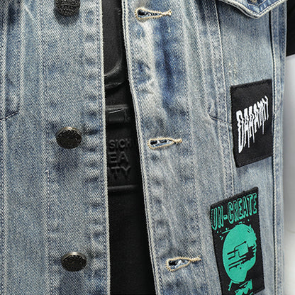 New-DSQ2 24ss cowboy Denim vest