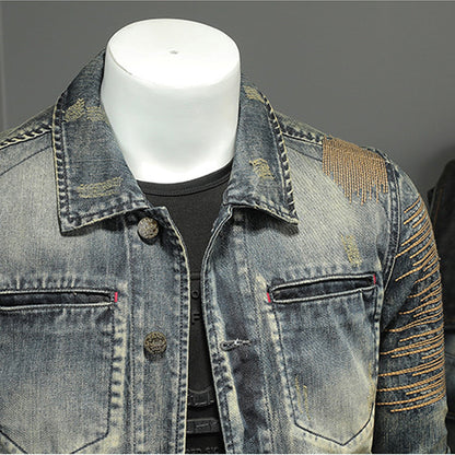 New-DSQ2 2024ss Blue Denim Jacket