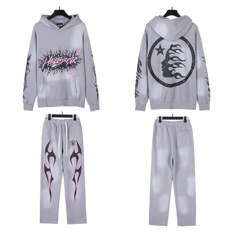 Hellstar Studios New Hoodie and Pants Set
