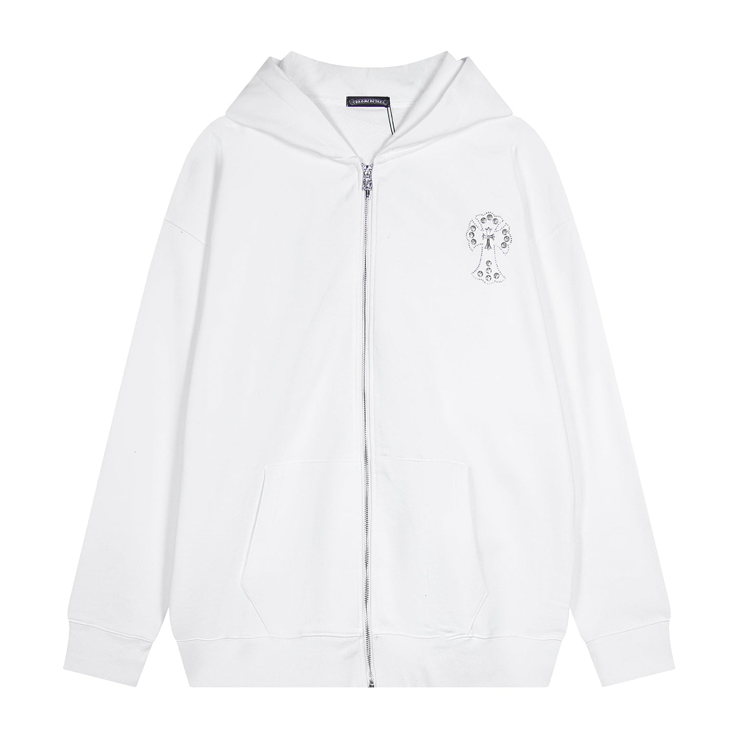 Chrome Hearts New Zip Up Hoodie -TQ02