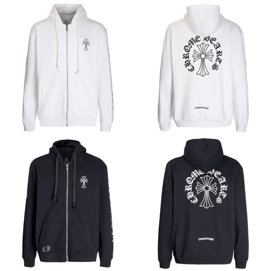 Chrome Hearts New Zip Up Hoodie 5007