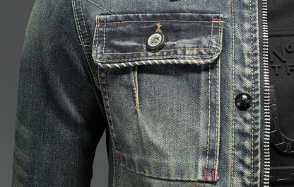 New-DSQ2 2024ss Retro Denim Jacket