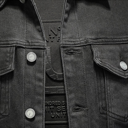 New-DSQ2 2024ss Black Denim Jacket