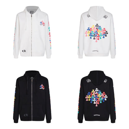 Chrome Hearts New Zip Up Hoodie -5015