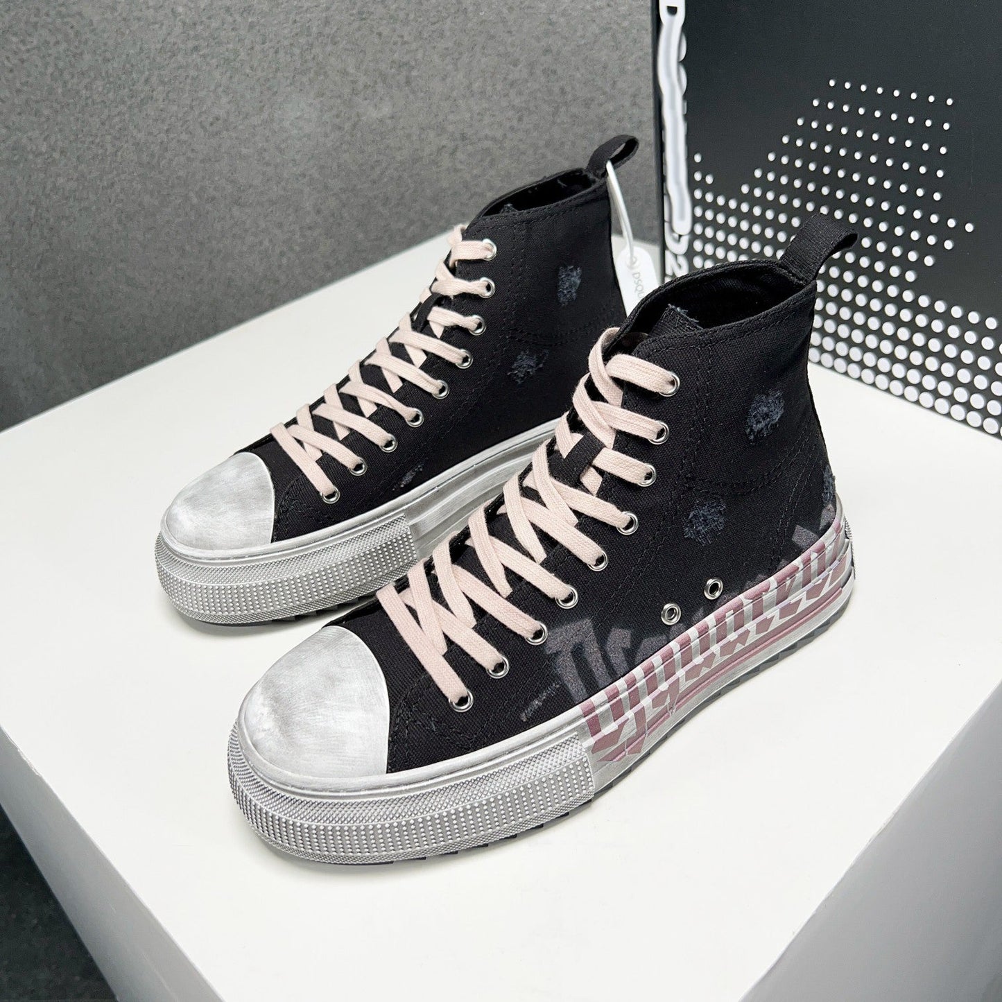 NEW-DSQ2 2025ss Canvas shoes