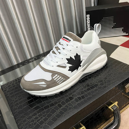 NEW-DSQ2 Couple Leather sneakers