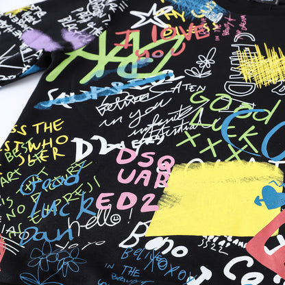 New-DSQ2 24ss Printing Sweatshirt