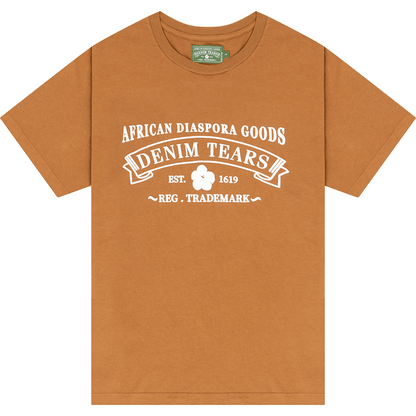 Denim Tears ADG T-Shirts Yellow