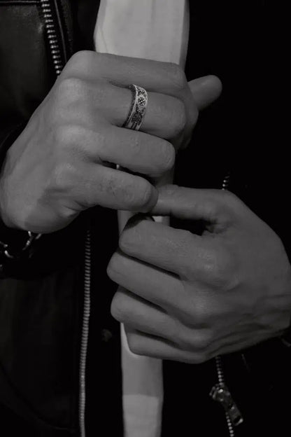 CHROME HEARTS DAGGER SPACER RING  6MM