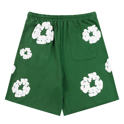 Denim Tears The Cotton Wreath Shorts Green