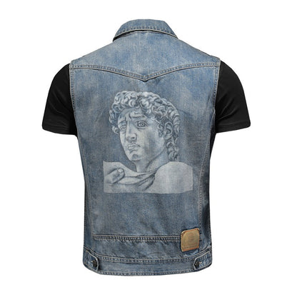 New-DSQ2 24ss cowboy Denim vest