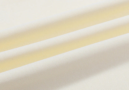 RHUDE micro-label wheat ear letter printing t-shirt