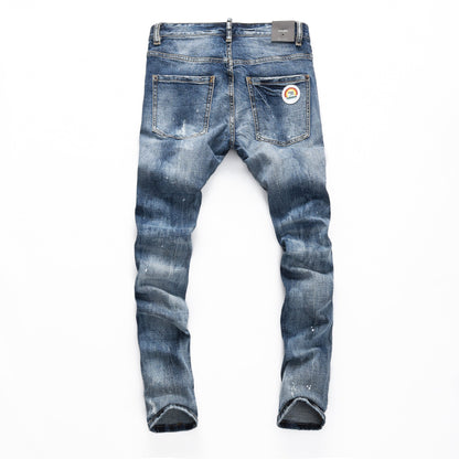 New-DSQ2 Ink splash 2024ss Jeans