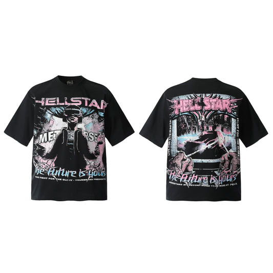 Hellstar new fashion T-shirt 1193