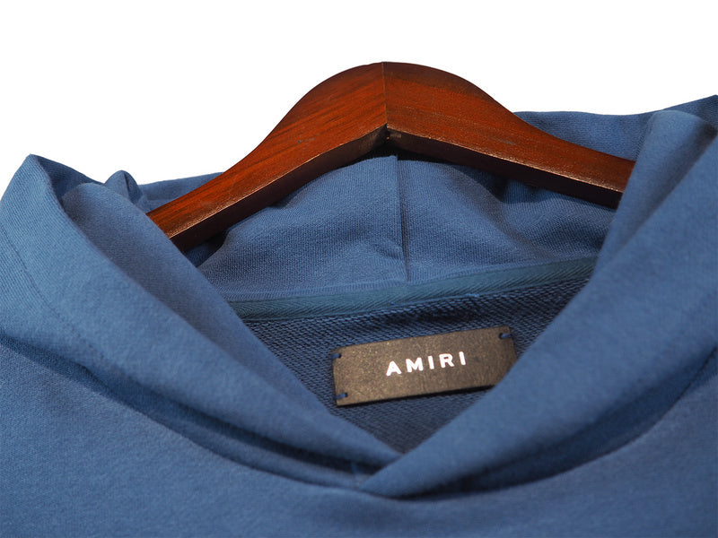 AMIRI Hoodie Navy blue