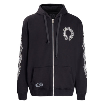 Chrome Hearts New Zip Up Hoodie -5001