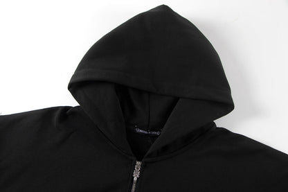 Chrome Hearts New Zip Up Hoodie -TQ02