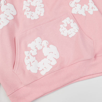 Denim Tears The Cotton Wreath Hoodie Pink