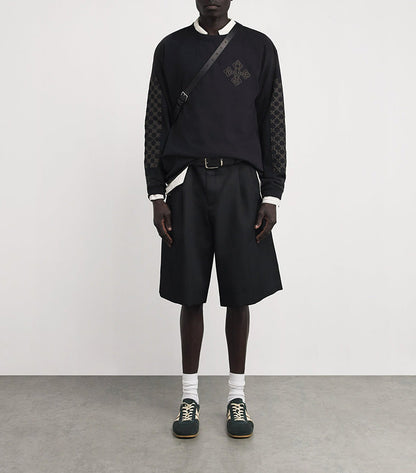 RHUDE Raised-Logo Cotton Sweatshirt