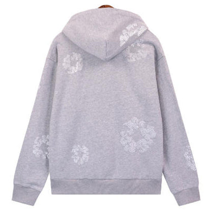 Denim Tears Kapok Flower Pattern Printed Hoodie